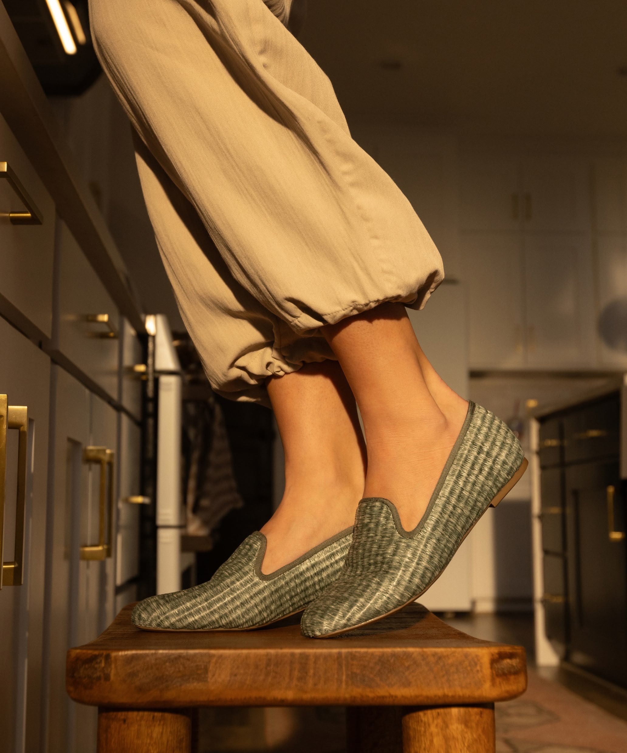 The Starling - Seafoam Raffia