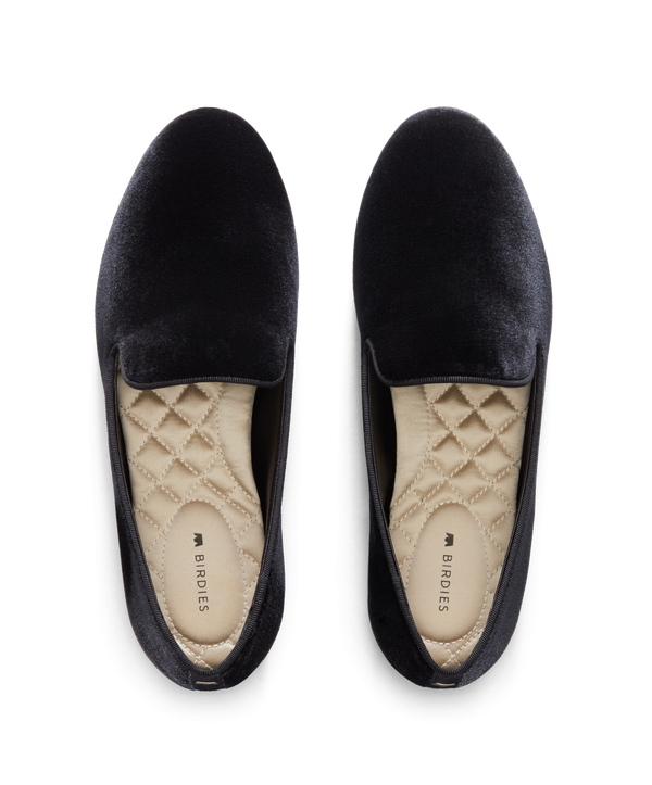 Birdies black best sale slippers