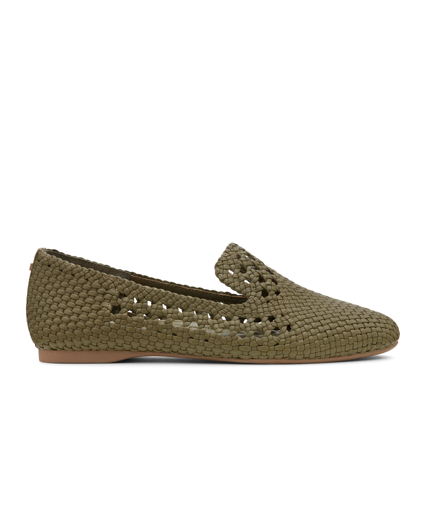 side view of the Starling in Olive Woven