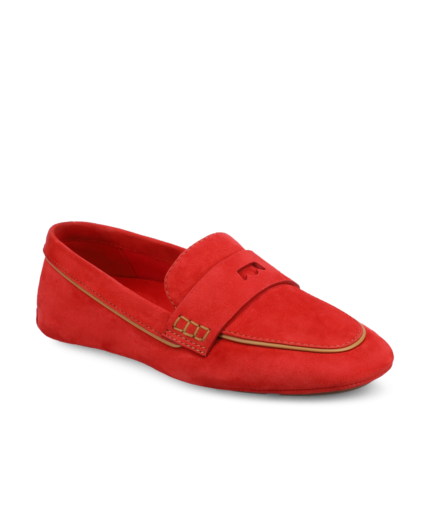 The Vesper Driver - Red Suede