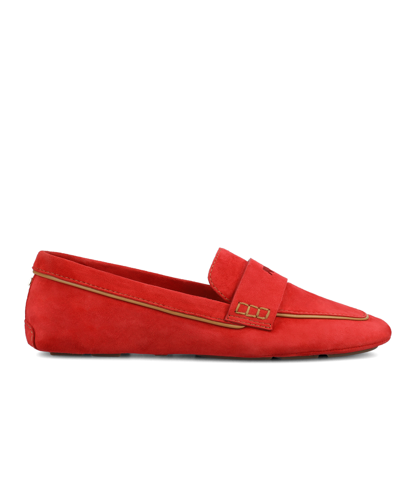 The Vesper Driver - Red Suede