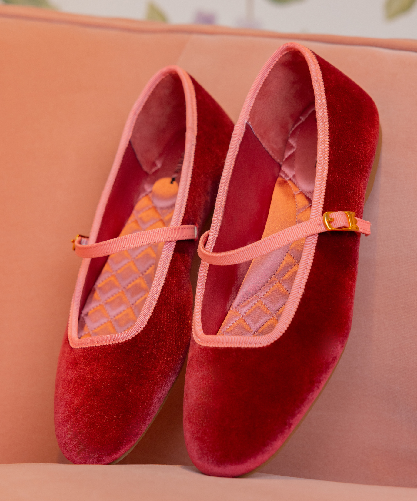 The Hummingbird Mary Jane - Cognac Velvet