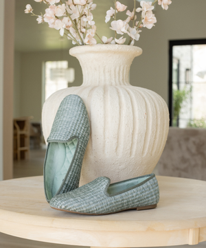 The Starling - Seafoam Raffia