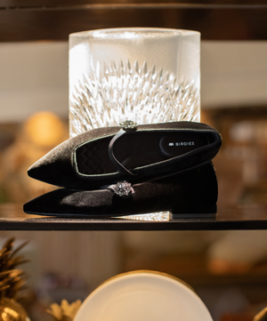 The Goldfinch 15 Mary Jane - Black Velvet