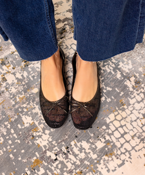 The Songbird - Black Mesh Sparkle