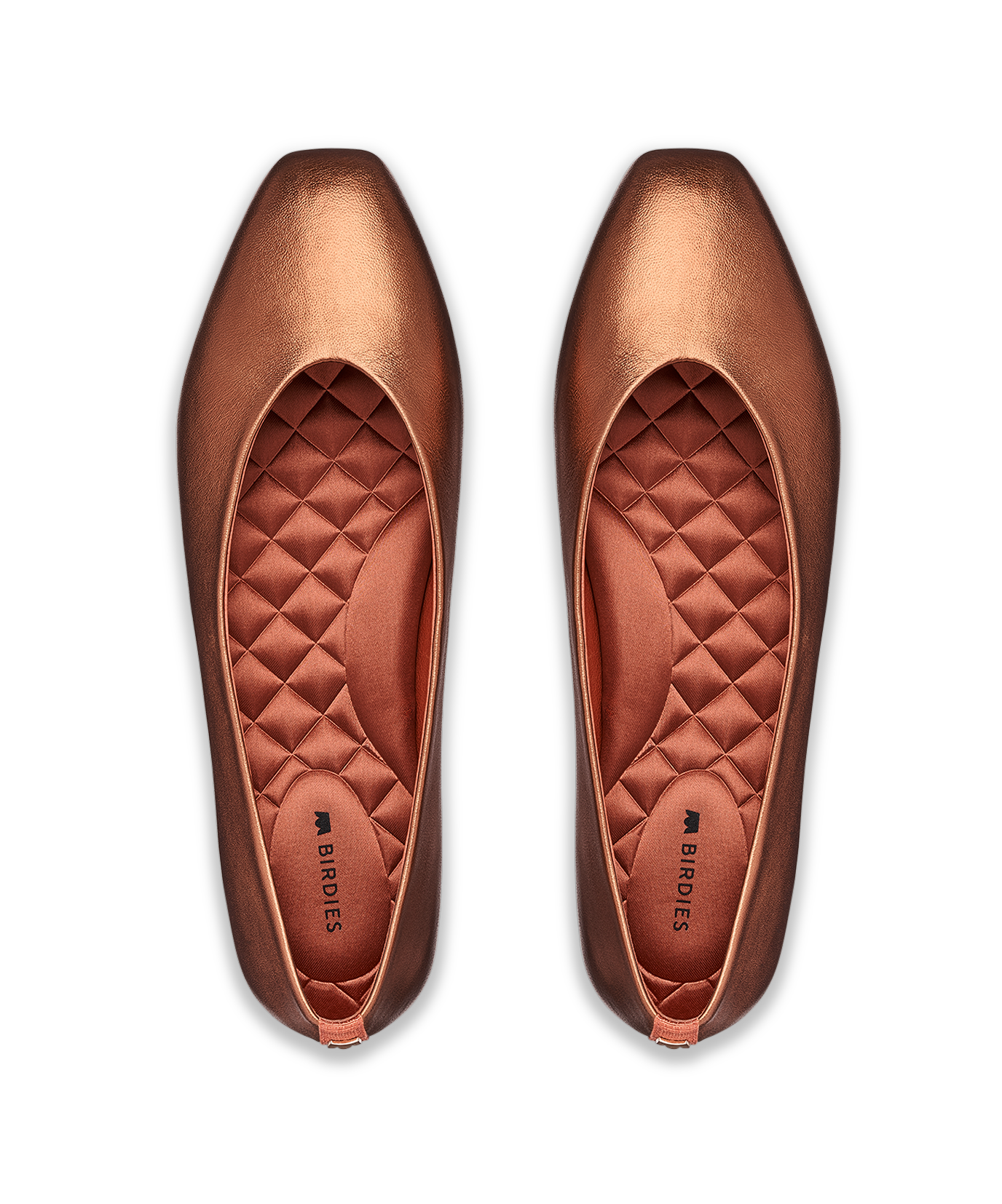 hover | top view of the Crane in Copper Leather