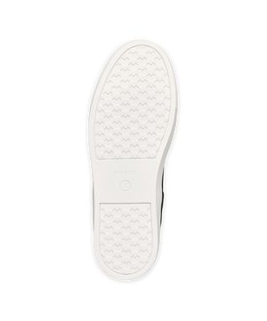 bottom view of the Falcon in Black Leather