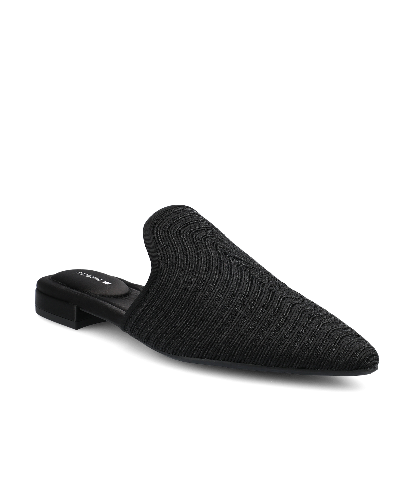 The Goldfinch 15 Mule - Black Braiding