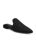 The Goldfinch 15 Mule - Black Braiding