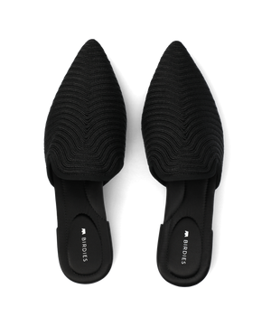 The Goldfinch 15 Mule - Black Braiding