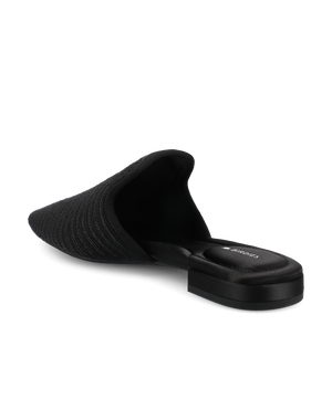 The Goldfinch 15 Mule - Black Braiding