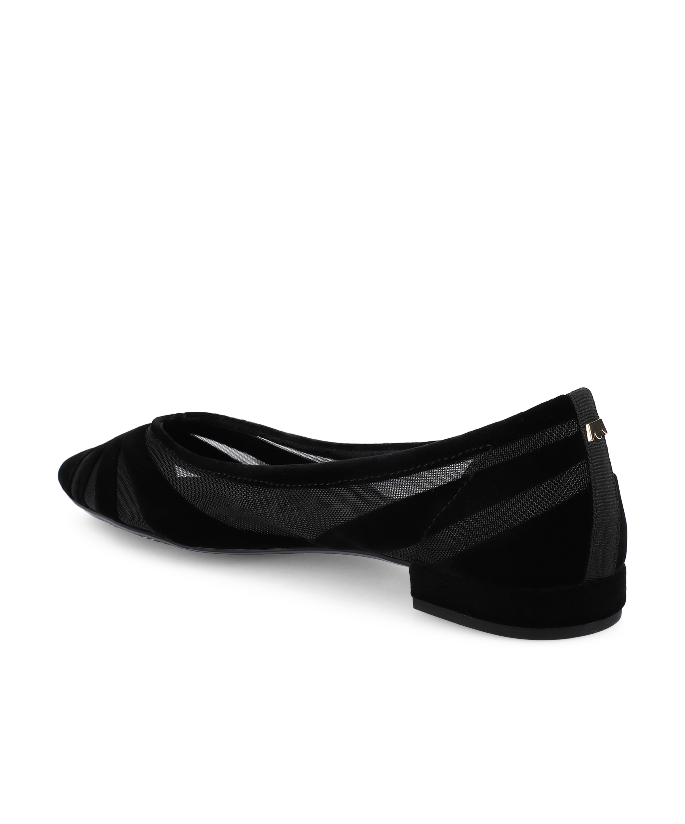 The Goldfinch 15 - Black Velvet Mesh