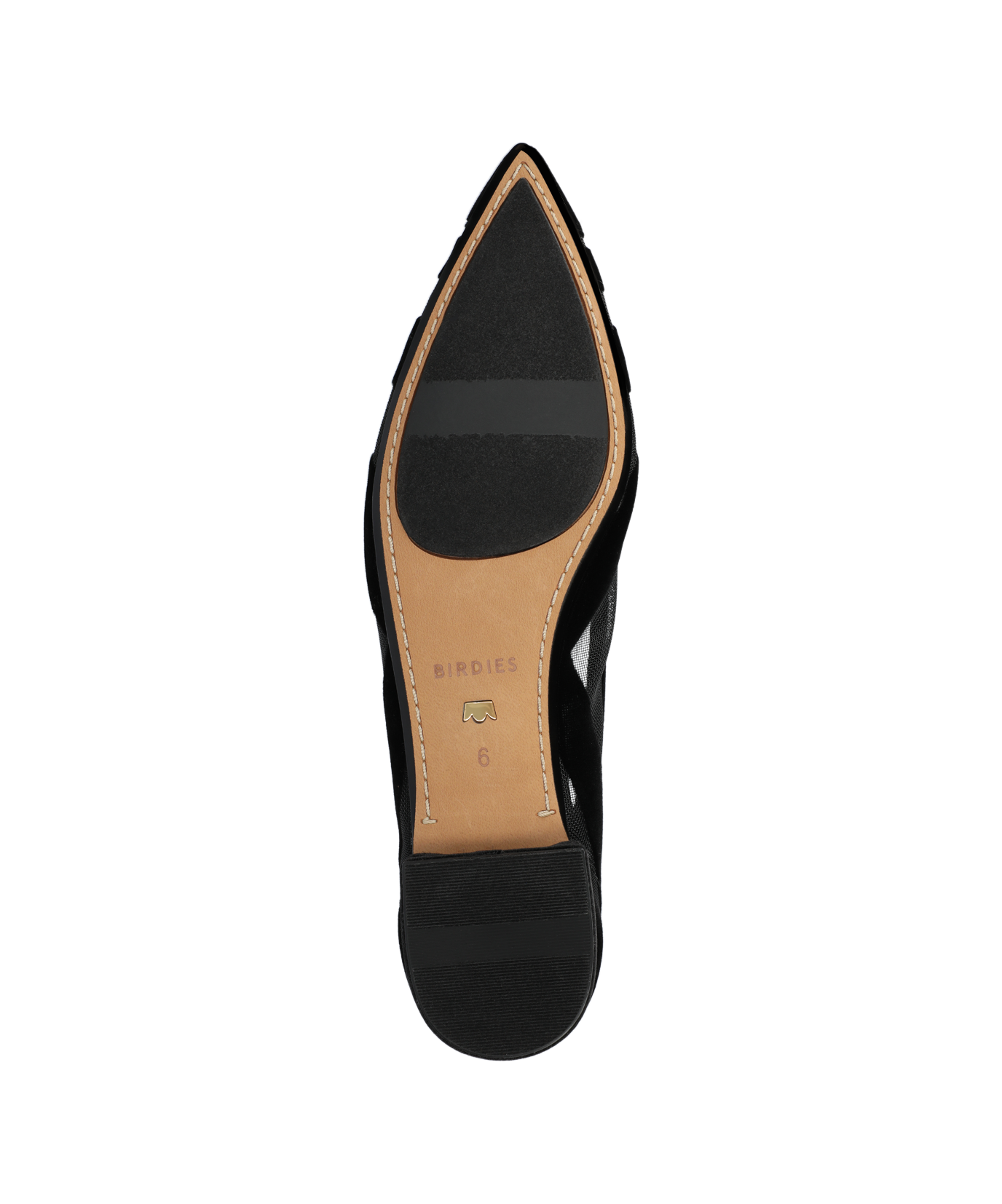 The Goldfinch 15 - Black Velvet Mesh