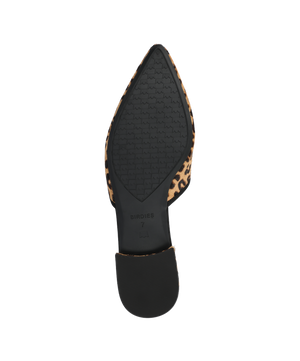 The Goldfinch 15 Mule - Leopardprint Haircalf