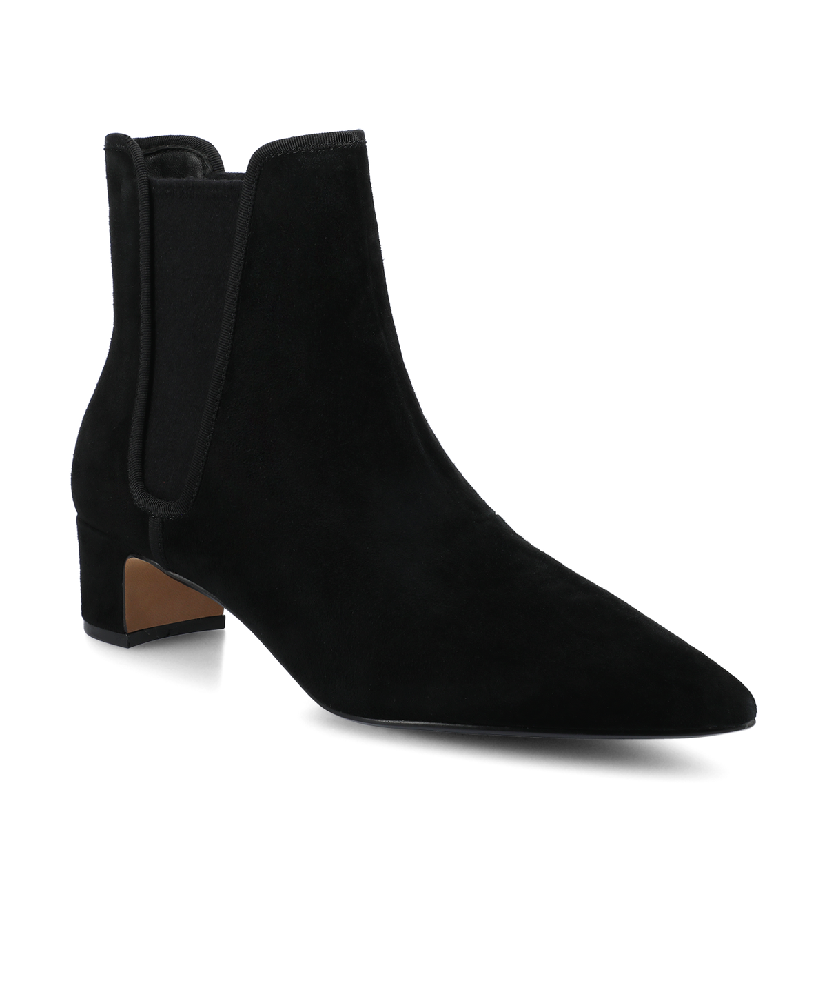 The Goldfinch 40 Chelsea Bootie - Black Suede