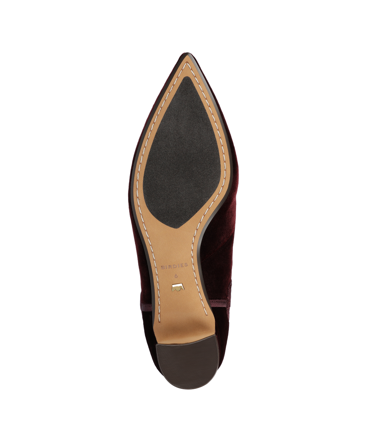 The Goldfinch 40 Chelsea Bootie - Burgundy Velvet