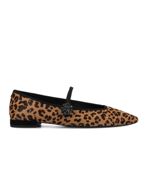 The Goldfinch 15 Mary Jane - Leopardprint Haircalf