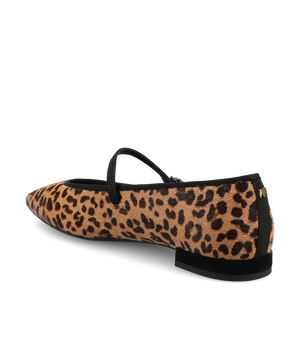 The Goldfinch 15 Mary Jane - Leopardprint Haircalf