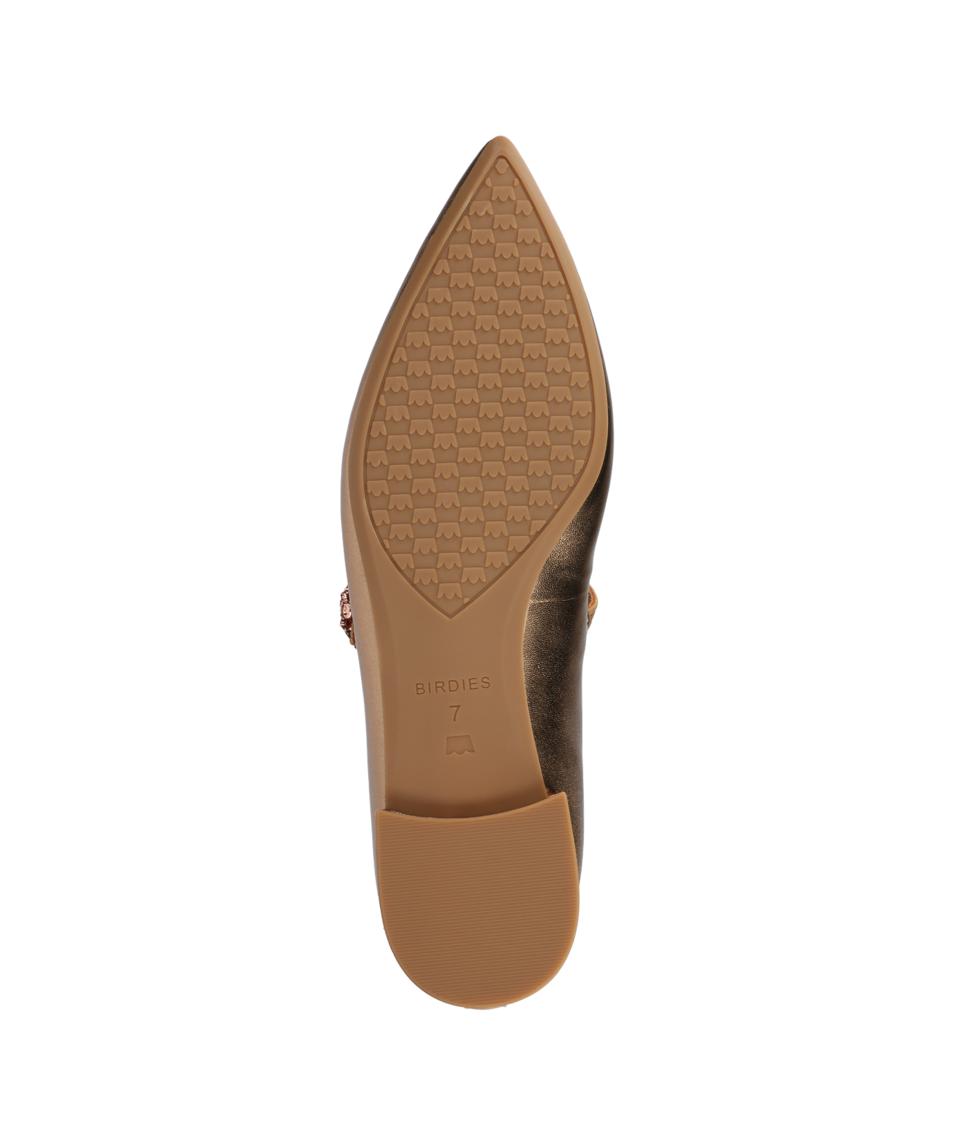 The Goldfinch 15 Mary Jane - Vintage Gold Metal Leather