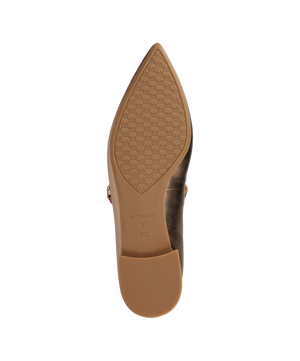 The Goldfinch 15 Mary Jane - Vintage Gold Metal Leather