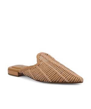 The Goldfinch 15 Woven Slide - Toffee Woven