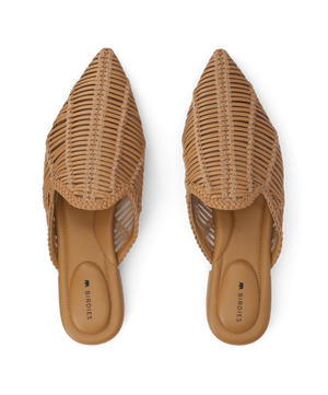 The Goldfinch 15 Woven Slide - Toffee Woven