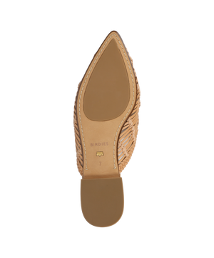 The Goldfinch 15 Woven Slide - Toffee Woven