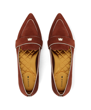 The Sparrow Loafer - Cognac Suede