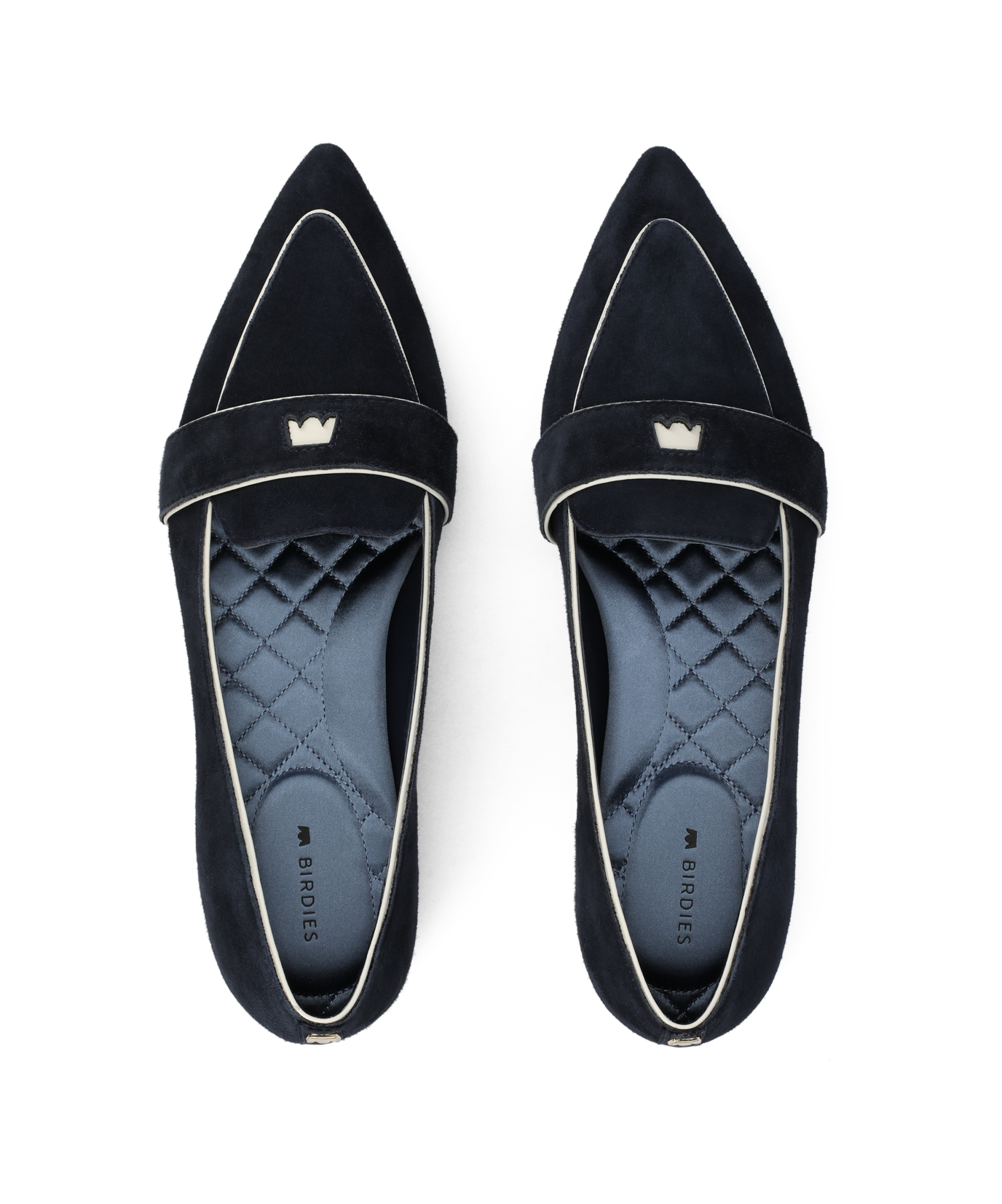 The Sparrow Loafer - Navy Suede