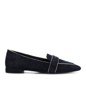 The Sparrow Loafer - Navy Suede