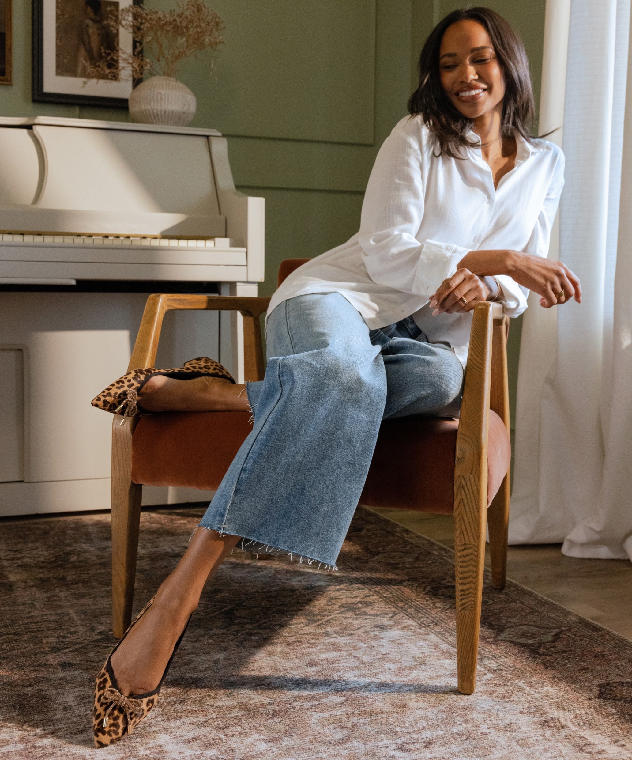 The Goldfinch 15 - Leopardprint Haircalf