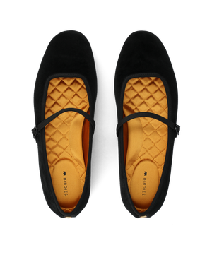 The Hummingbird Mary Jane - Black Velvet New