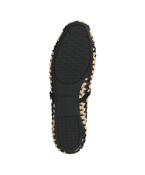 The Hummingbird Mary Jane - Black/Natural Openweave