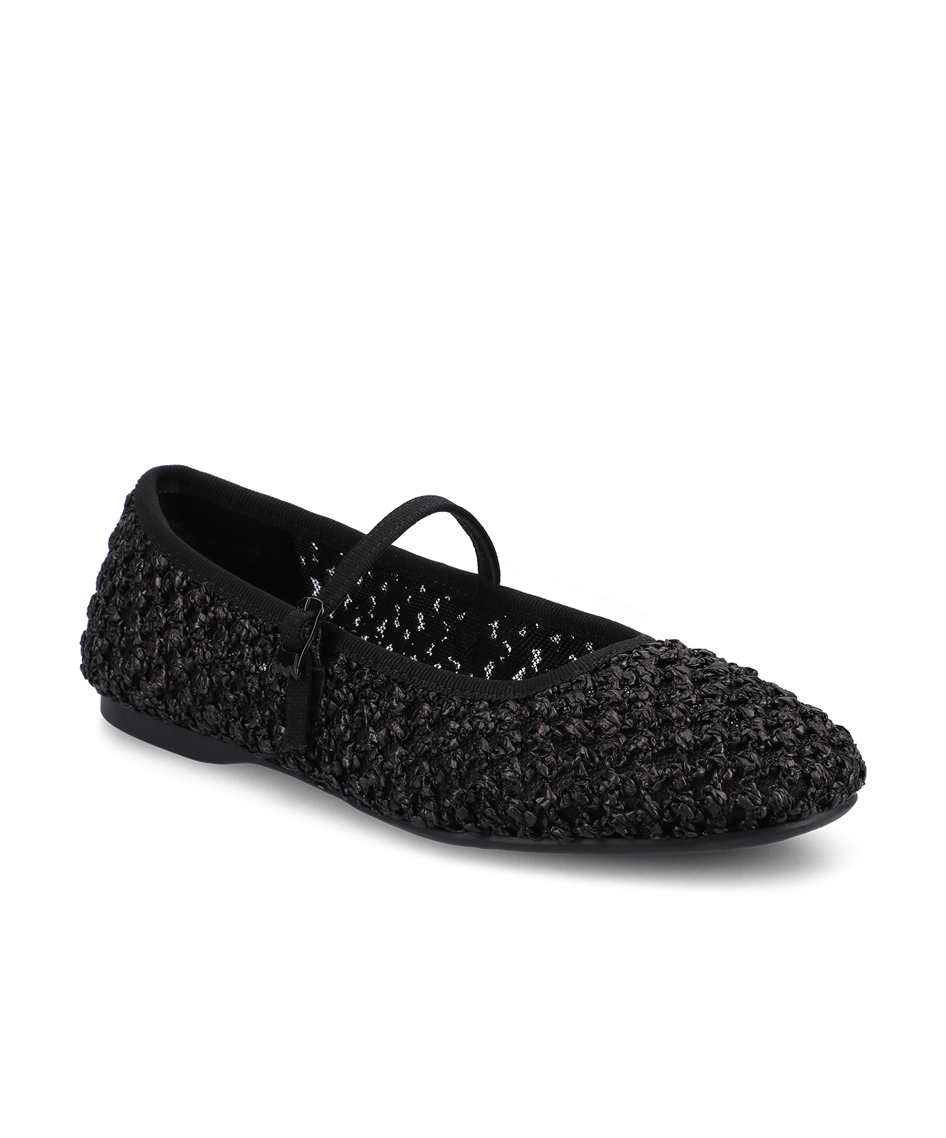 The Hummingbird Mary Jane - Black Openweave