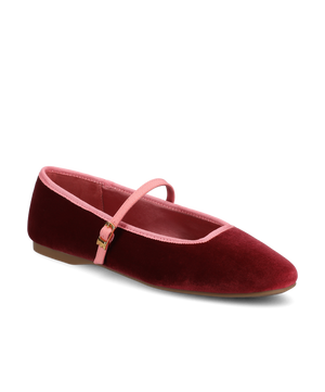 The Hummingbird Mary Jane - Cognac Velvet