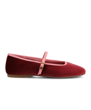 The Hummingbird Mary Jane - Cognac Velvet