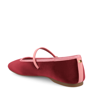 The Hummingbird Mary Jane - Cognac Velvet