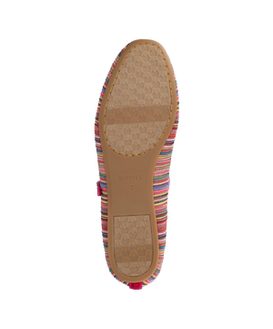 The Hummingbird Mary Jane Grosgrain - Hot Pink Multi Stripe