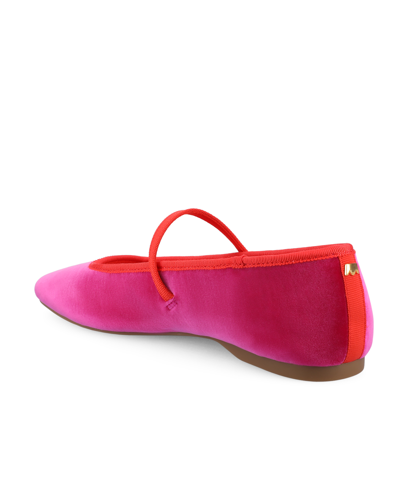 The Hummingbird Mary Jane - Hot Pink Velvet