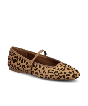 The Hummingbird Mary Jane - Leopardprint Haircalf
