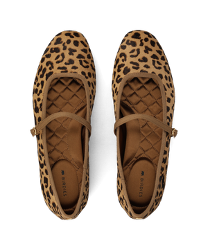 The Hummingbird Mary Jane - Leopardprint Haircalf