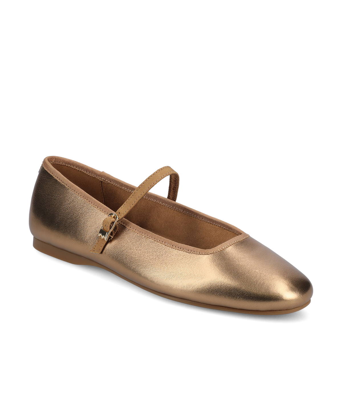 The Hummingbird Mary Jane - Vintage Gold Metal Leather The Hummingbird Mary Jane - Vintage Gold Metal Leather