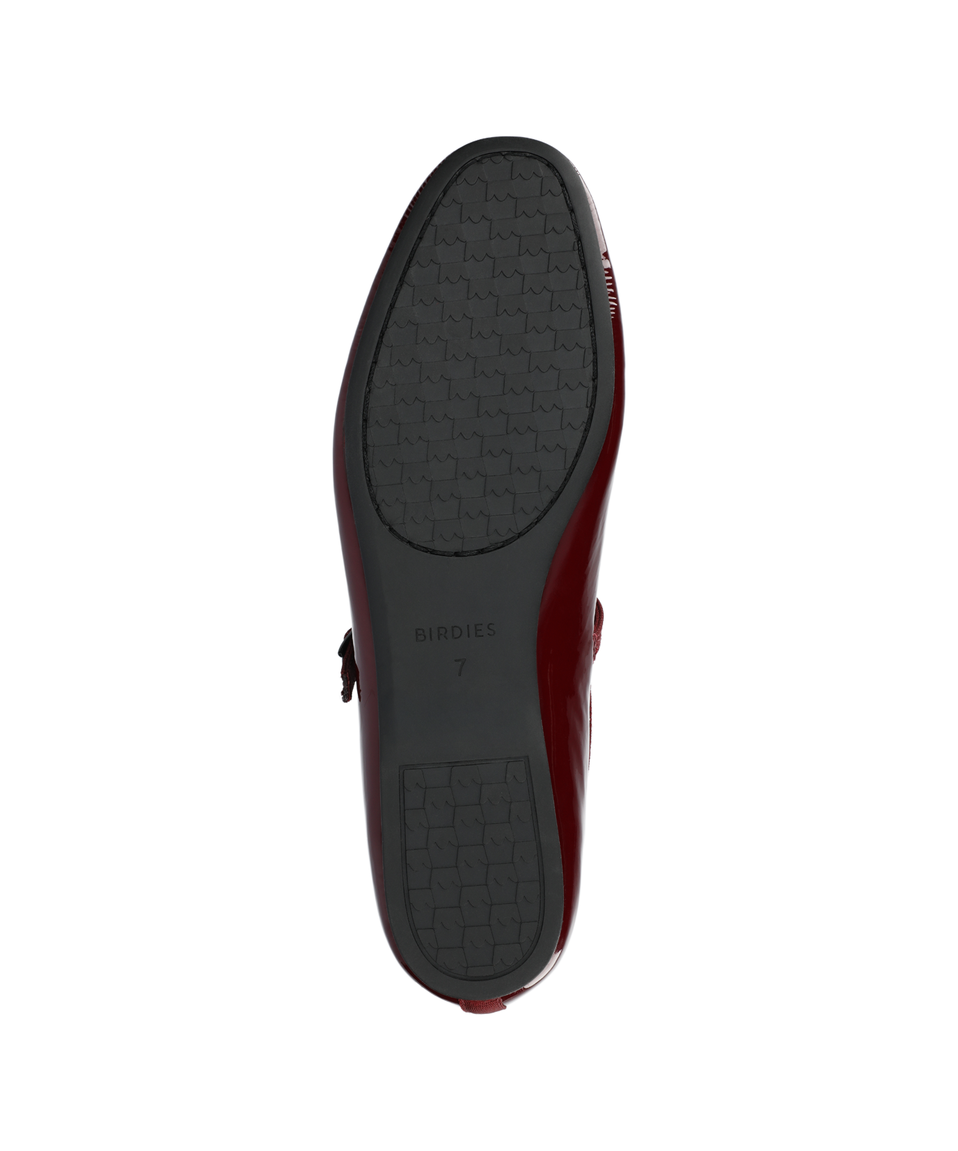 The Hummingbird  Mary Jane - Burgundy Patent