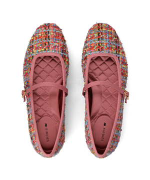 The Hummingbird Mary Jane - Pink Multi Tweed
