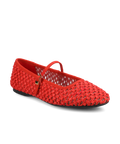 The Hummingbird Mary Jane - Red Openweave