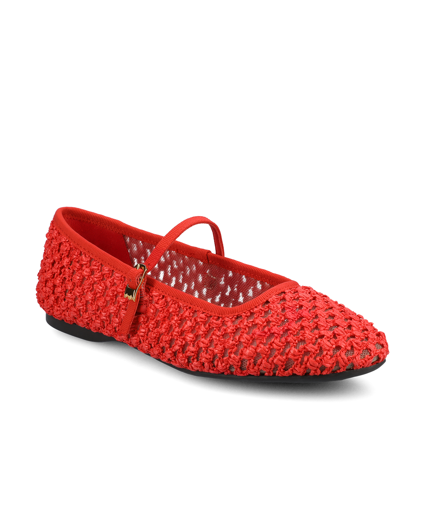 The Hummingbird Mary Jane - Red Openweave