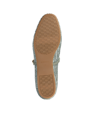 The Hummingbird Mary Jane - Seafoam Raffia