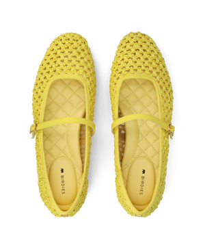 The Hummingbird Mary Jane - Sunflower Openweave