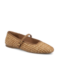 The Hummingbird Mary Jane - Tan Raffia