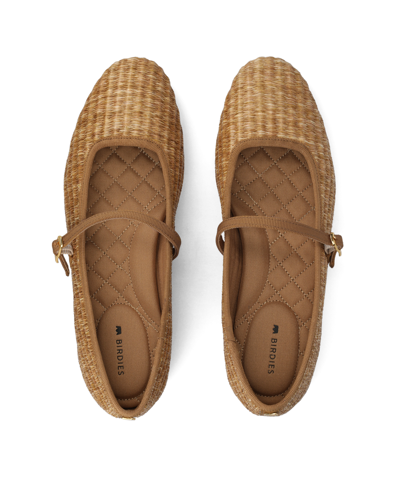 The Hummingbird Mary Jane - Tan Raffia